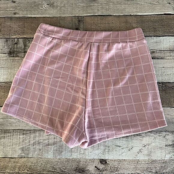Popular 21 Pink Plaid Skort | M - Picture 2 of 5
